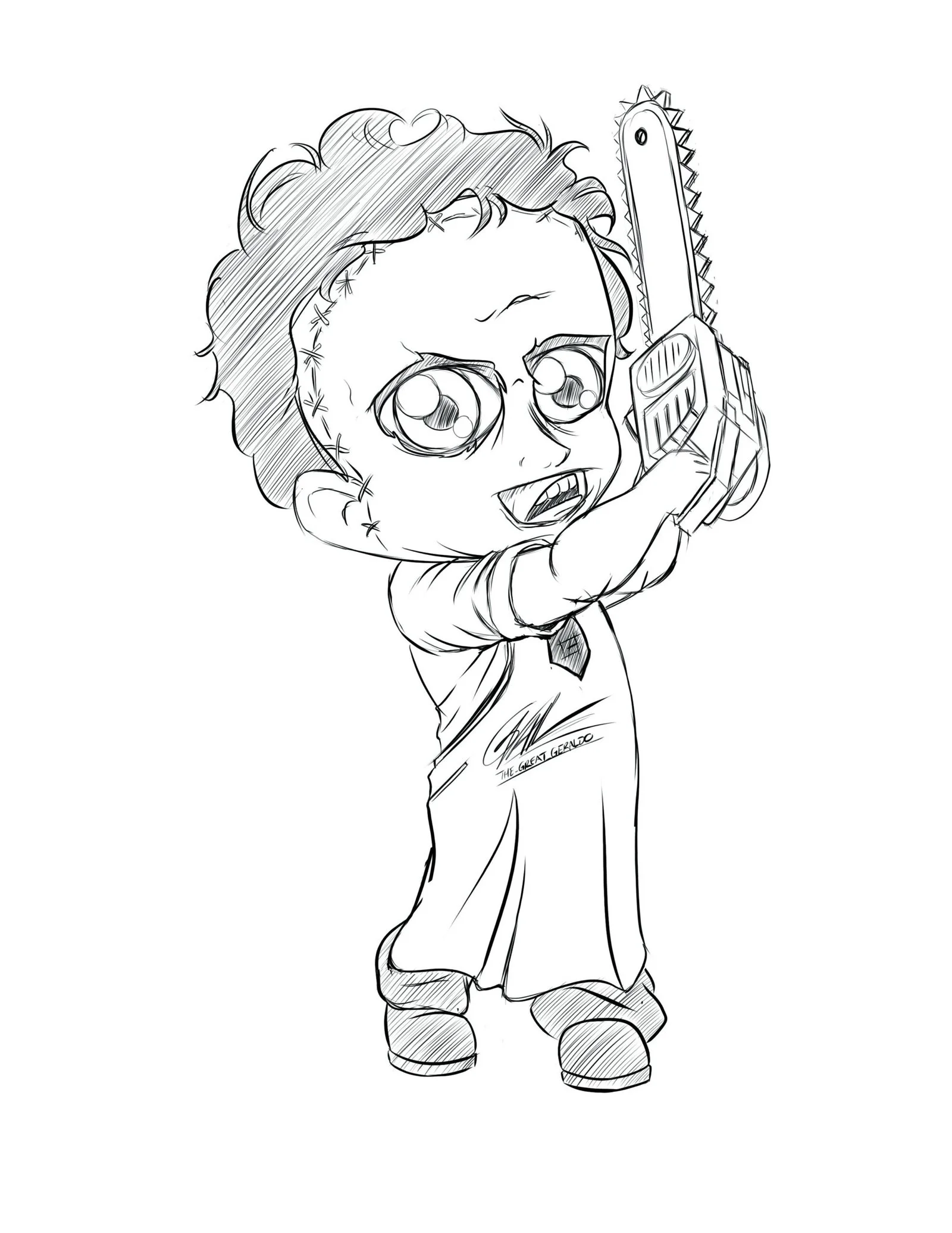 Leatherface Ausmalbilder