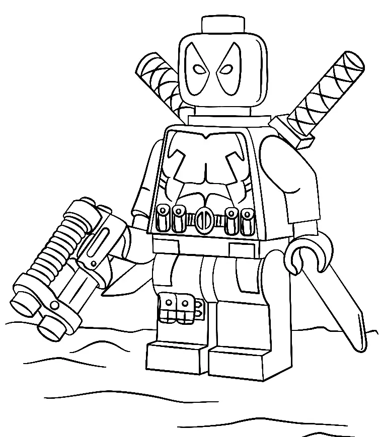 Lego Para Colorear 6