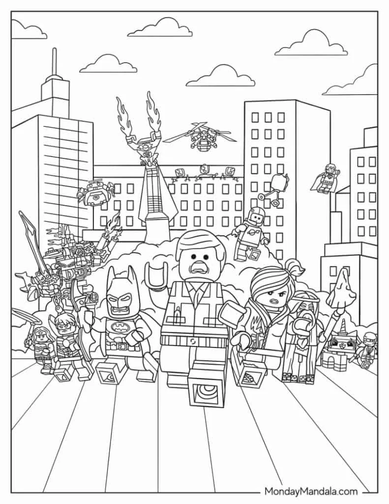 LEGO DreamZzz Ausmalbilder 4