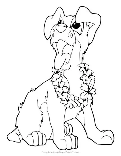 Dia De Lei Pagina Para Colorear 11