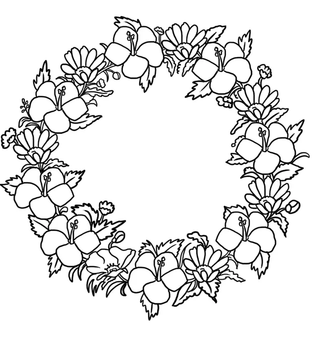 Dia De Lei Pagina Para Colorear 3