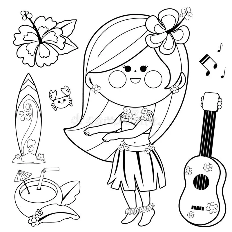 Dia De Lei Pagina Para Colorear 7