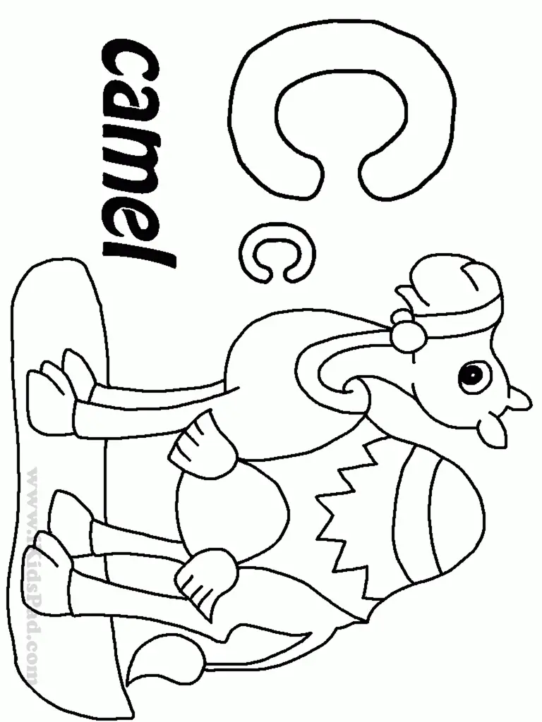 Letter C Coloring Pages 20
