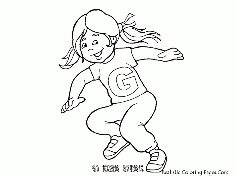 Letra G Para Colorear 34