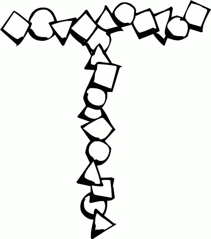 Buchstabe T Ausmalbilder 21