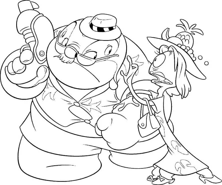 Desenhos de Lilo And Stitch Para Colorir 43