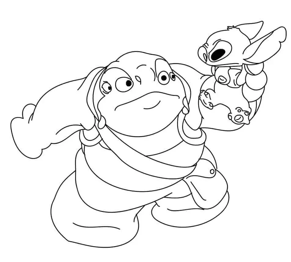 Lilo Y Stitch Para Colorear 51