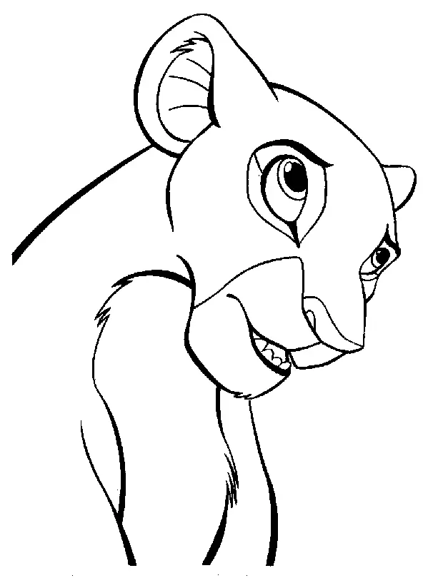 Lion Coloring Pages 144