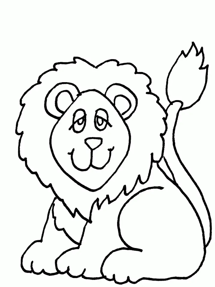 Lion Coloring Pages 56