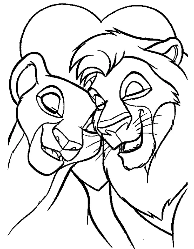 Desenhos de Lion Para Colorir 60