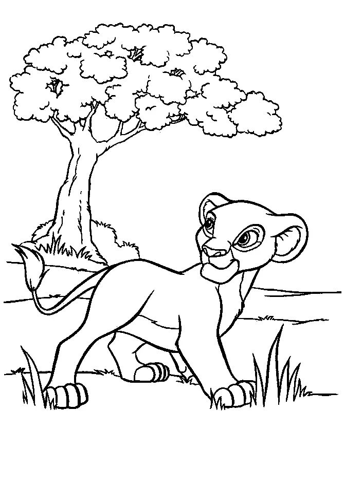Lion Coloring Pages 66