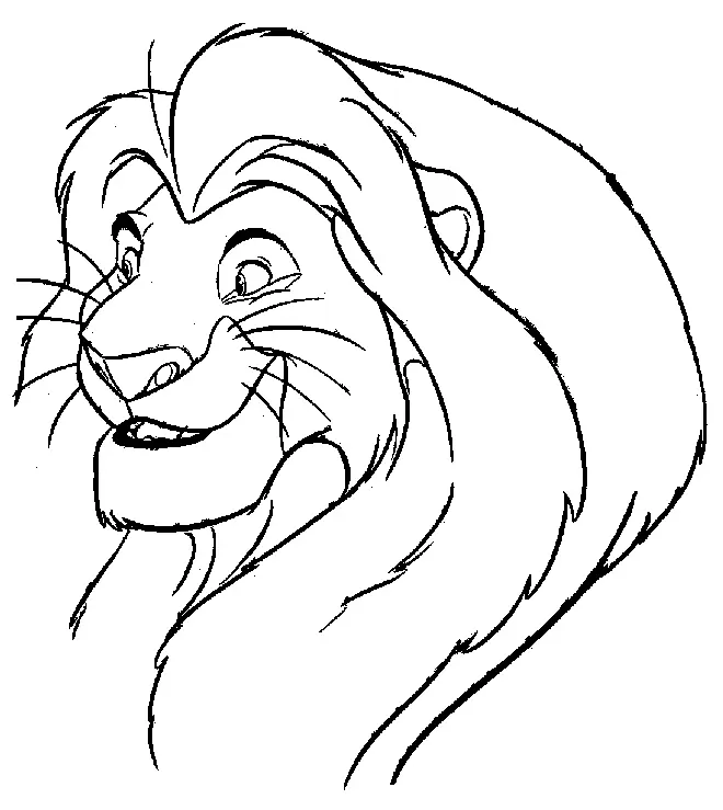 Desenhos de Lion Para Colorir 70