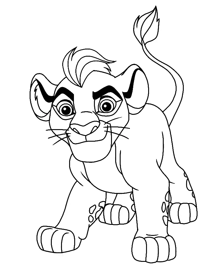 Lion Guard Coloring Pages 11