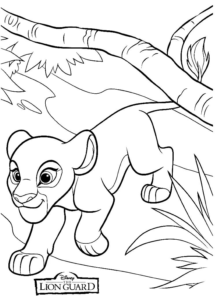 Lion Guard Coloring Pages 19