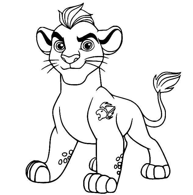 Lion Guard Coloring Pages 3
