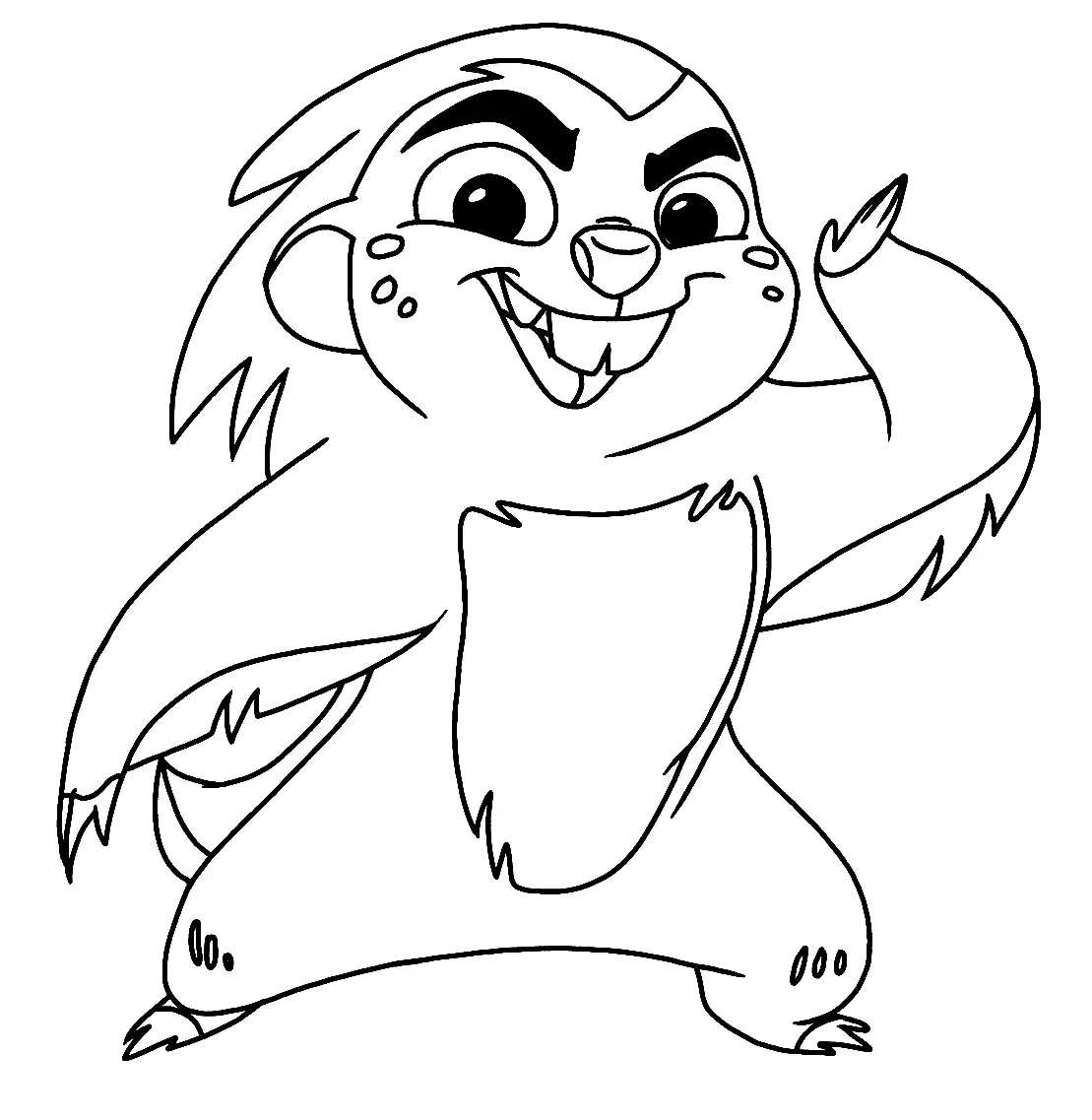 Lion Guard Coloring Pages 33