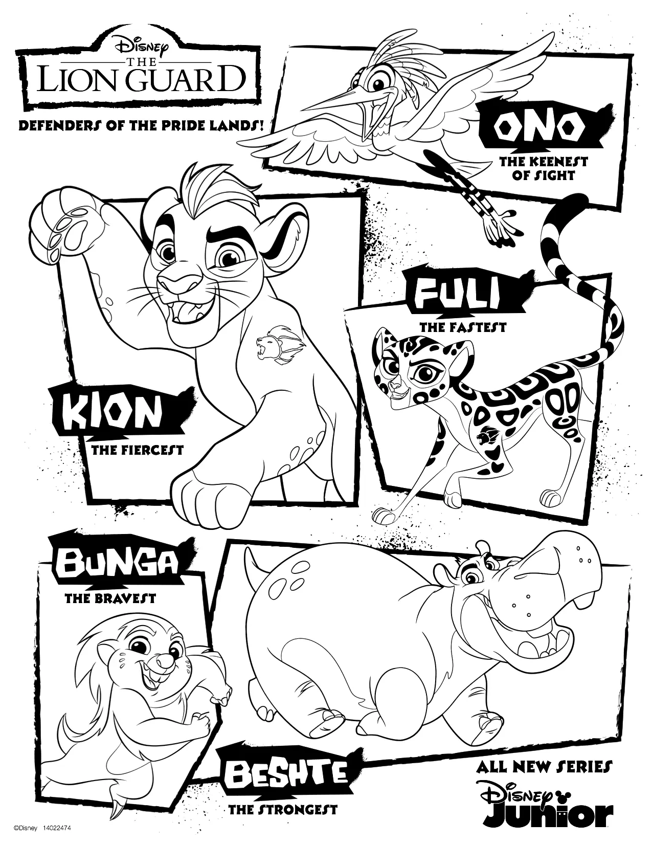 Lion Guard Coloring Pages 57