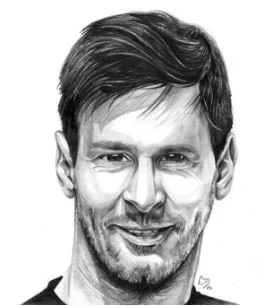 Lionel Messi Coloring Pages 13