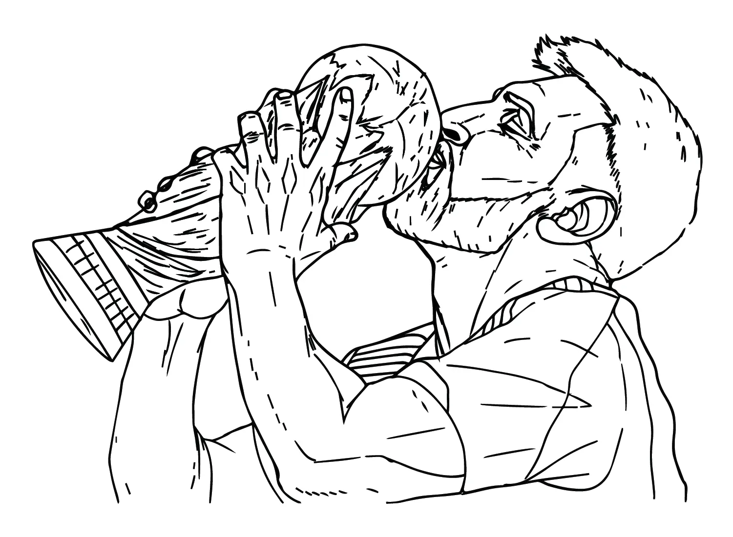 Lionel Messi Coloring Pages 32