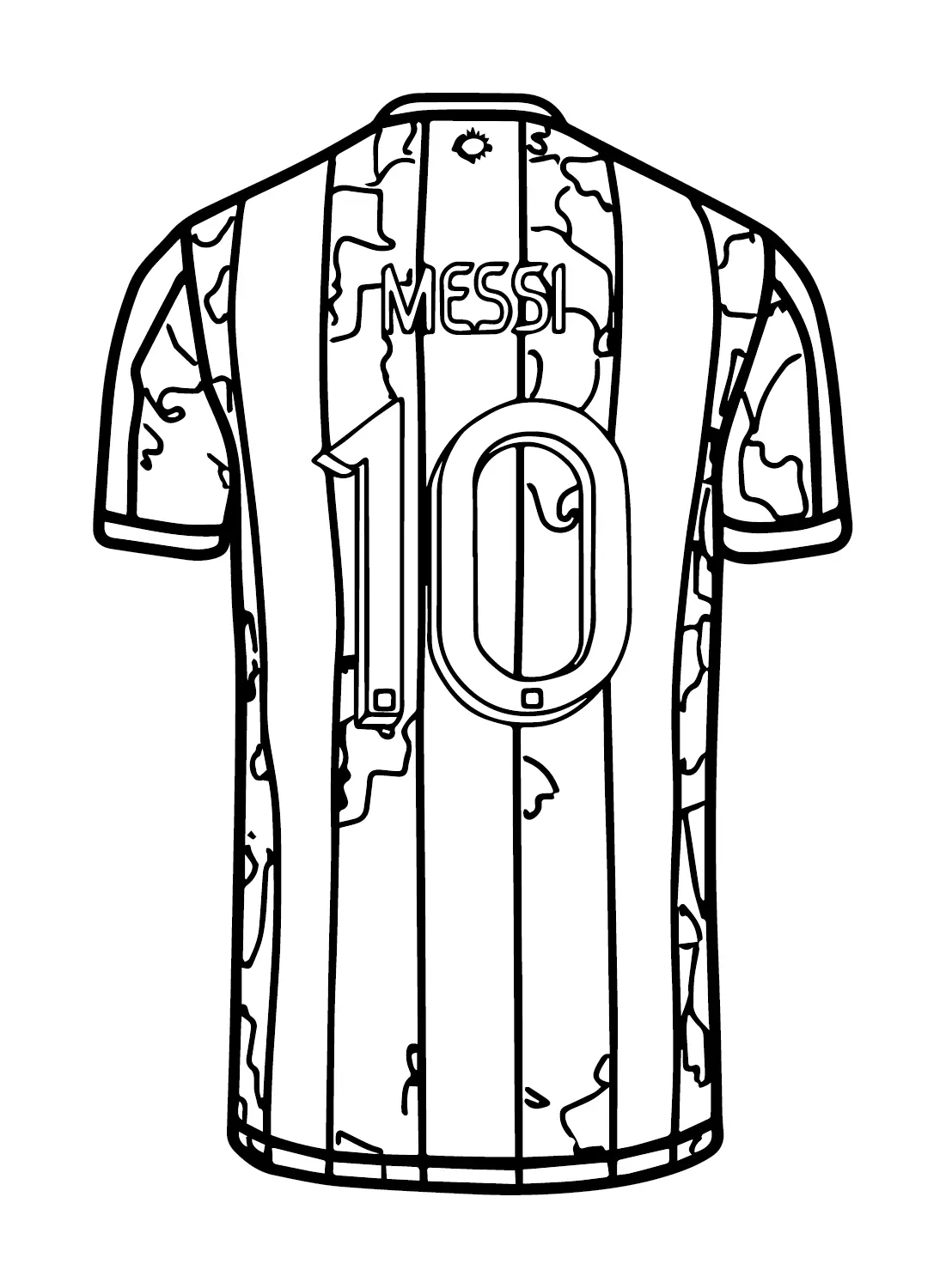Lionel Messi Coloring Pages 35