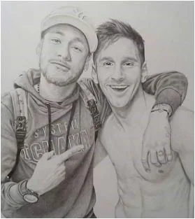 Lionel Messi Coloring Pages 4