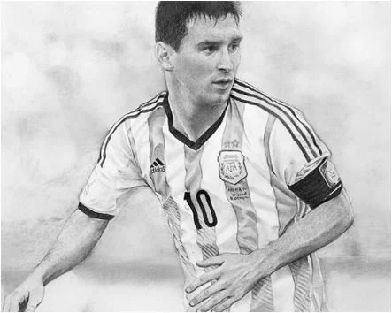 Lionel Messi Coloring Pages 8