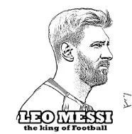 Lionel Messi Coloring Pages 9
