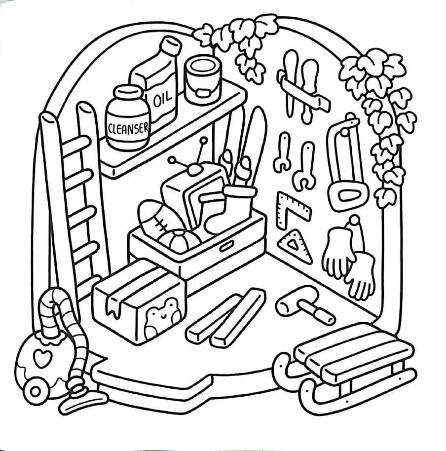 Kleine Ecke Ausmalbilder 25
