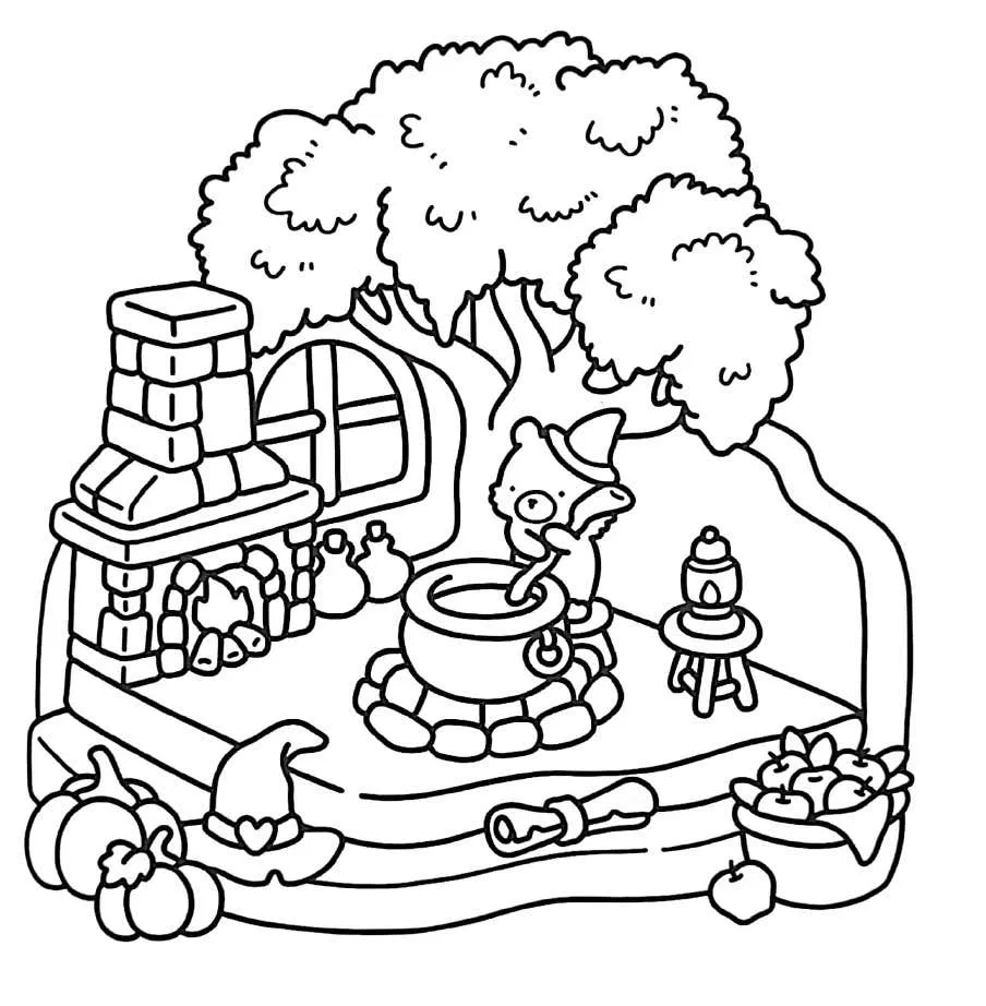 Kleine Ecke Ausmalbilder 29