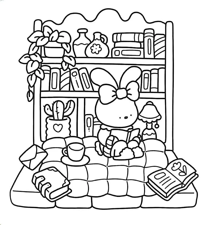 Little Corner Coloring pages