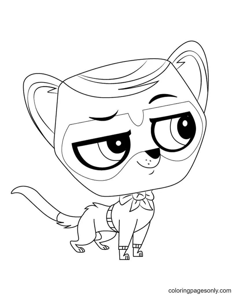 Littlest Pet Shop Para Colorear 51
