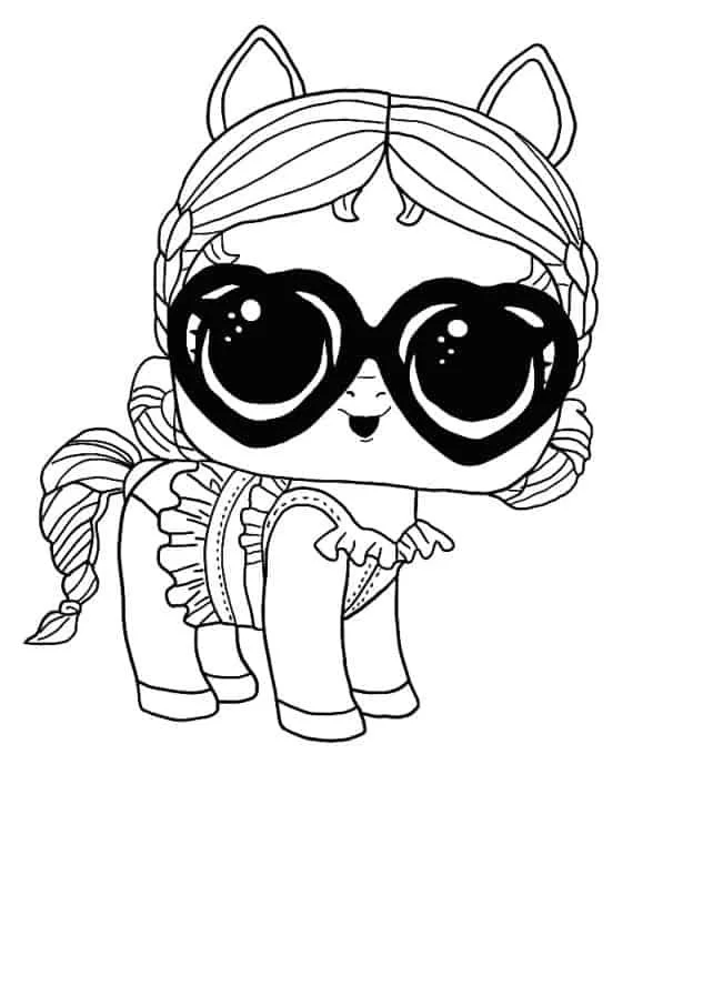 LOL Pets Coloring Pages 4