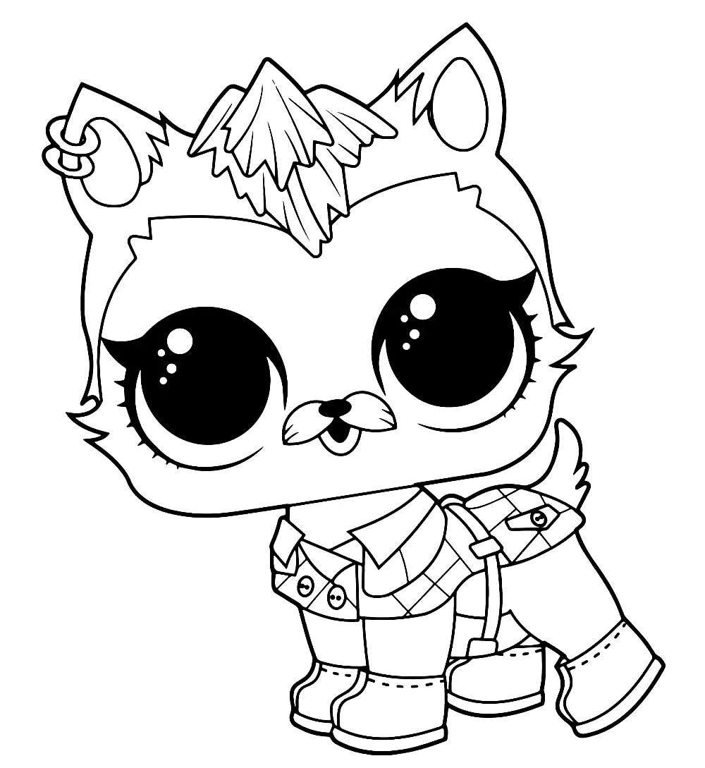 LOL Pets Coloring Pages 44