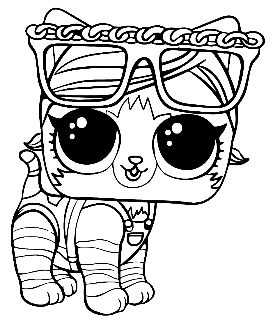 LOL Pets Coloring Pages 47