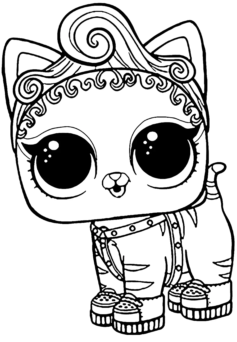 LOL Pets Coloring Pages 48