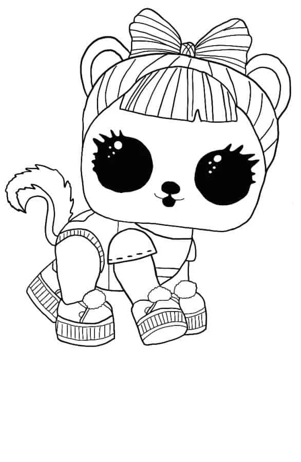 LOL Pets Coloring Pages 9