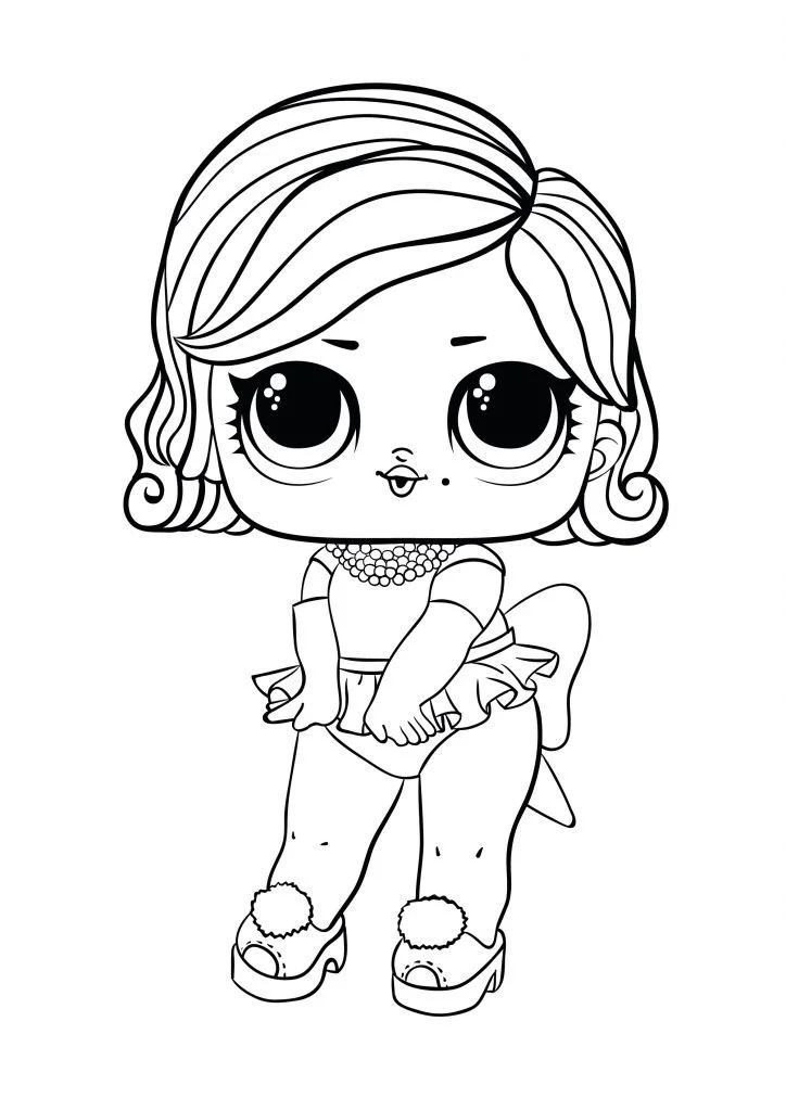 Lol Surprise Para Colorear 13