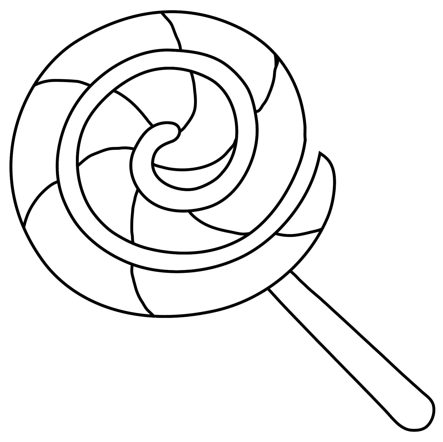 Lollipop Coloring Pages 10