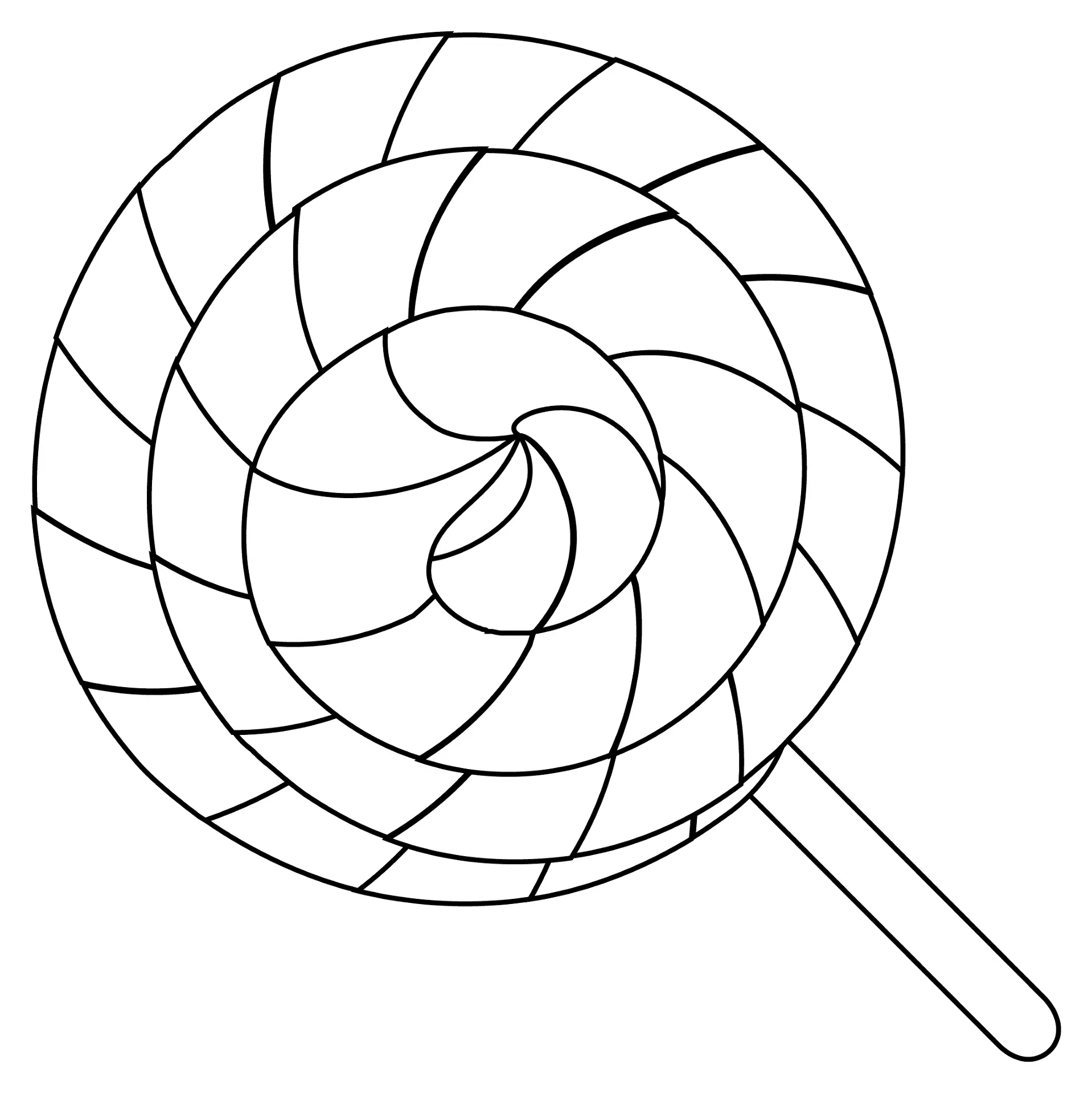 Lollipop Coloring Pages 11