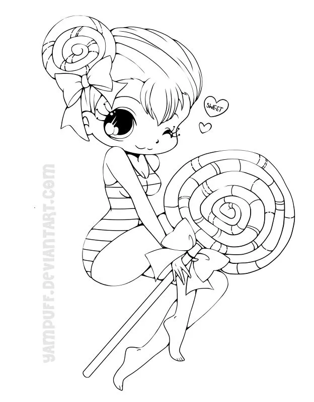 Lollipop Coloring Pages 37
