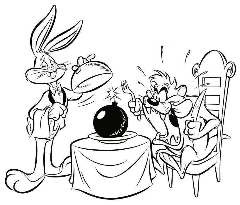 Looney Tunes Charaktere Ausmalbilder 10