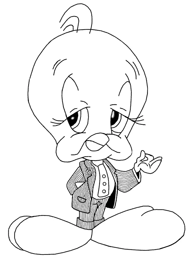 Looney Tunes Characters Coloring Pages 49