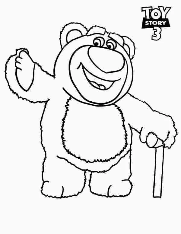 Lotso Coloring Pages 1