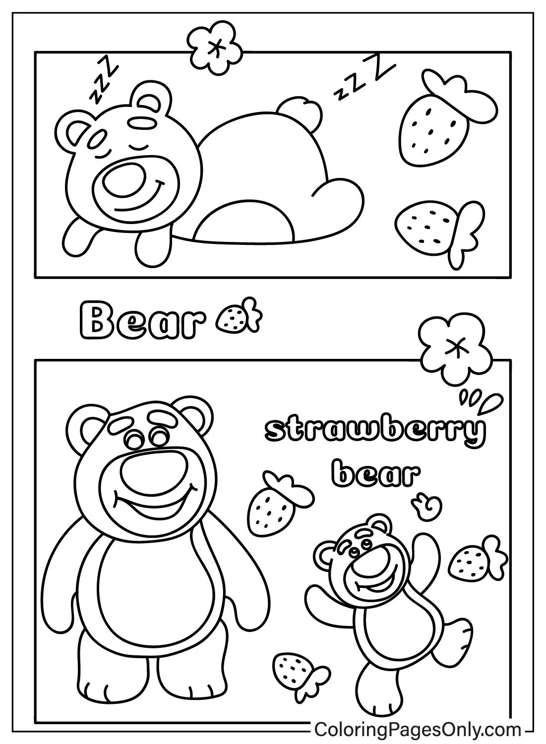 Lotso Coloring Pages 11