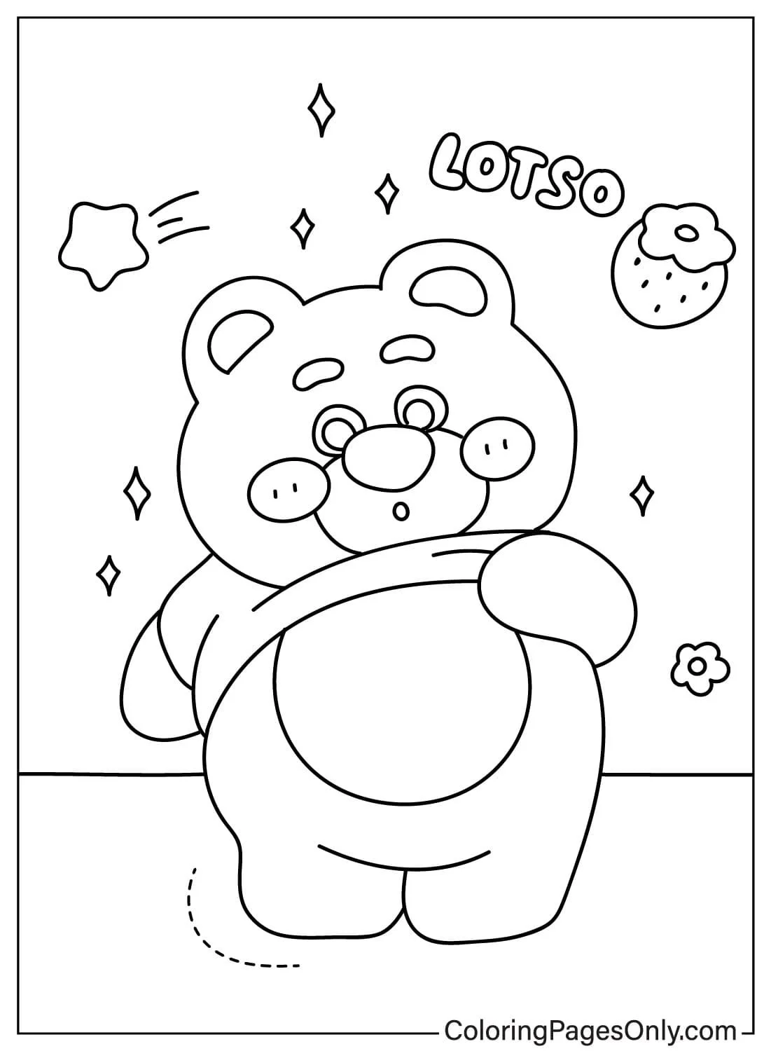 Lotso Coloring Pages 17