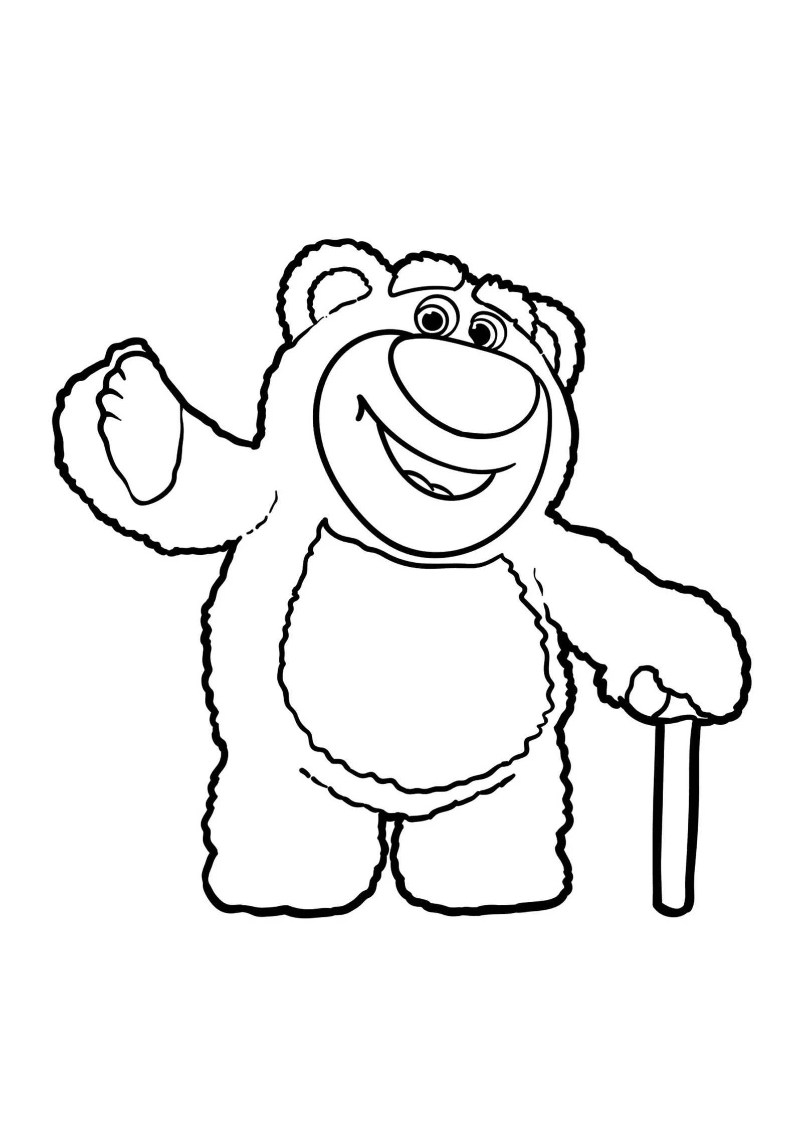 Lotso Coloring Pages 8