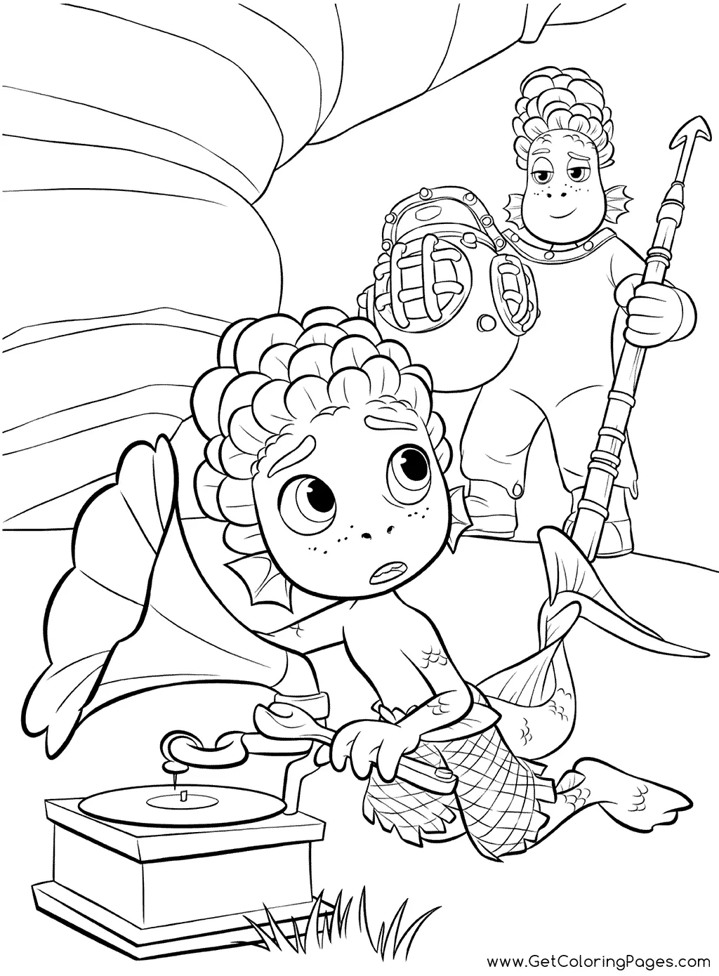 Luca Coloring Pages 103