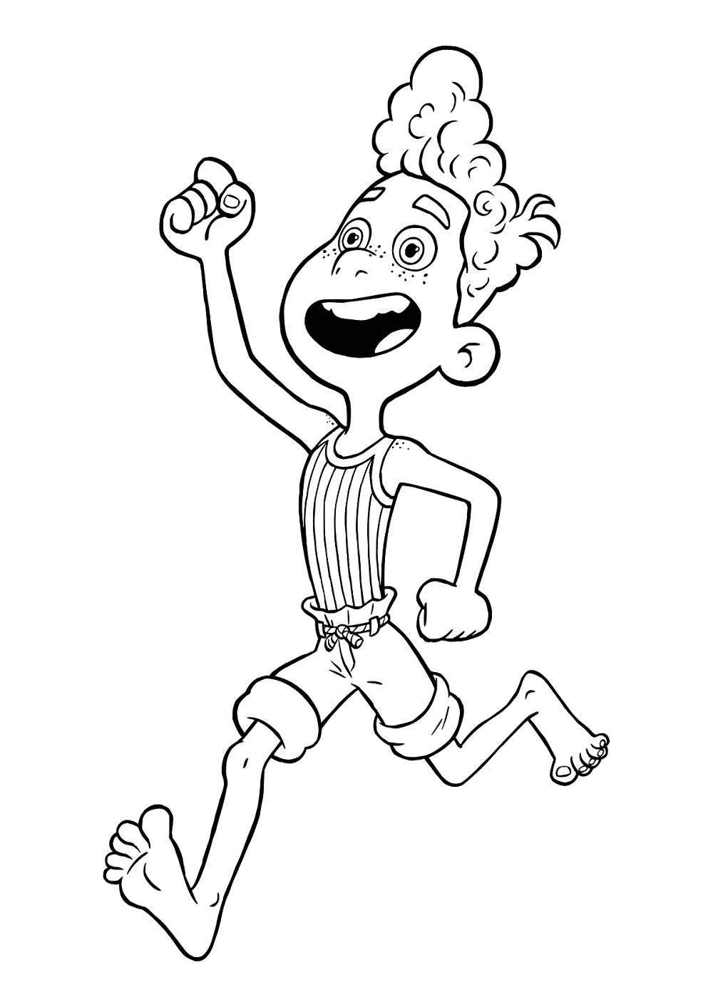 Desenhos de Luca Para Colorir 112