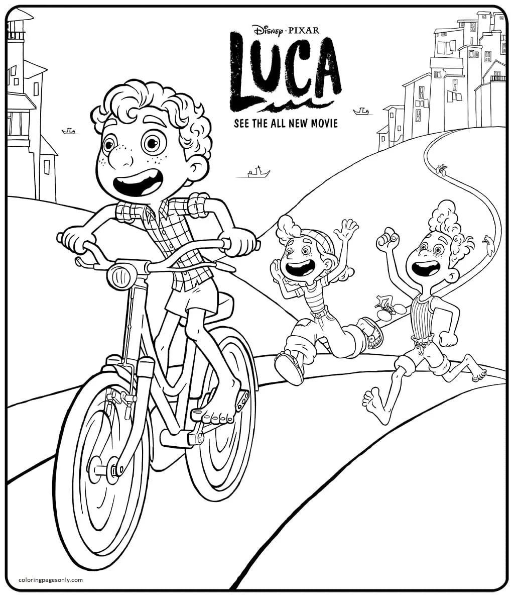 Luca Ausmalbilder 12