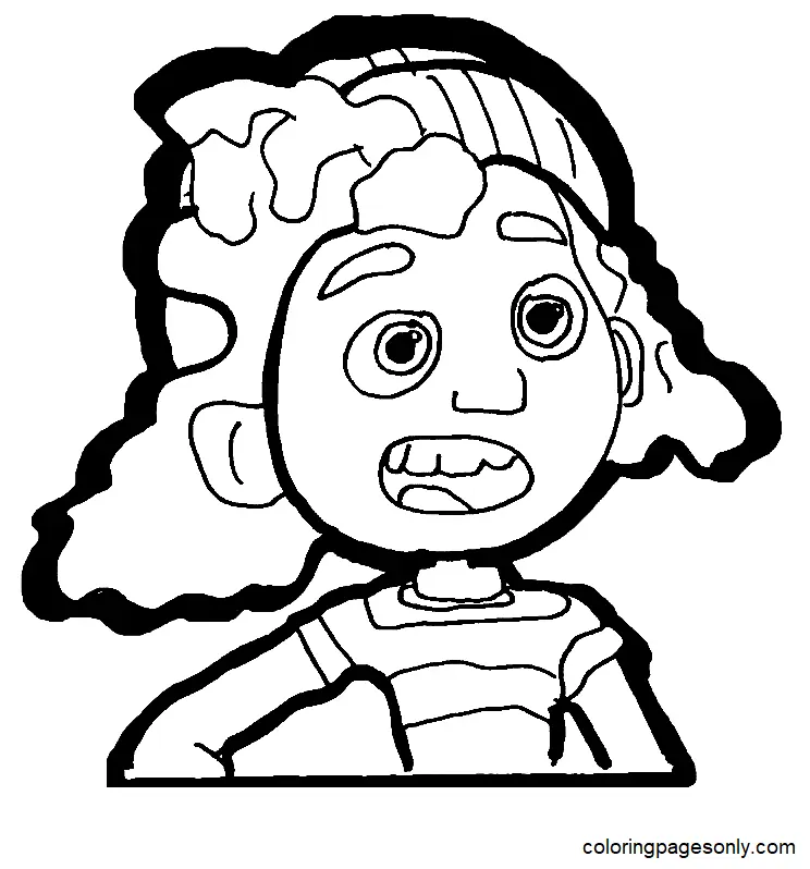 Luca Coloring Pages